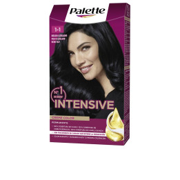 Vopsea de par permanenta pentru culoare intensa Palette INTENSIVE 1.1 negru albastrui 1 buc