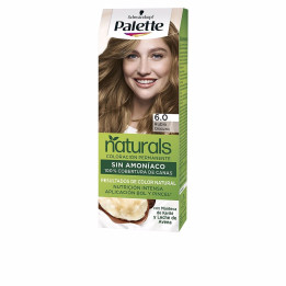 Vopsea de par permanenta pentru o culoare naturala si uniforma Palette NATURAL 6.0 blond inchis 1 buc