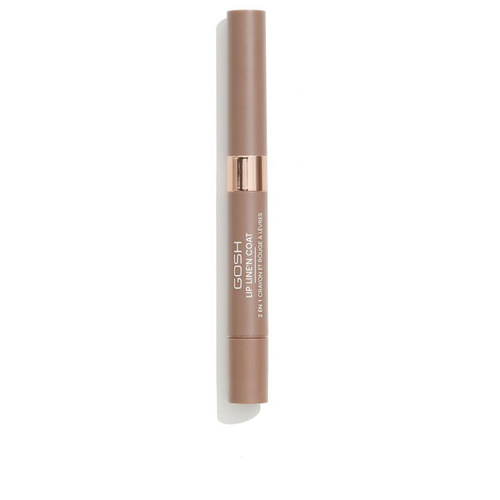 Ruj 2 in 1 cu efect de volum GOSH LIP LINE'N COAT 003 soft bougat 2 ml