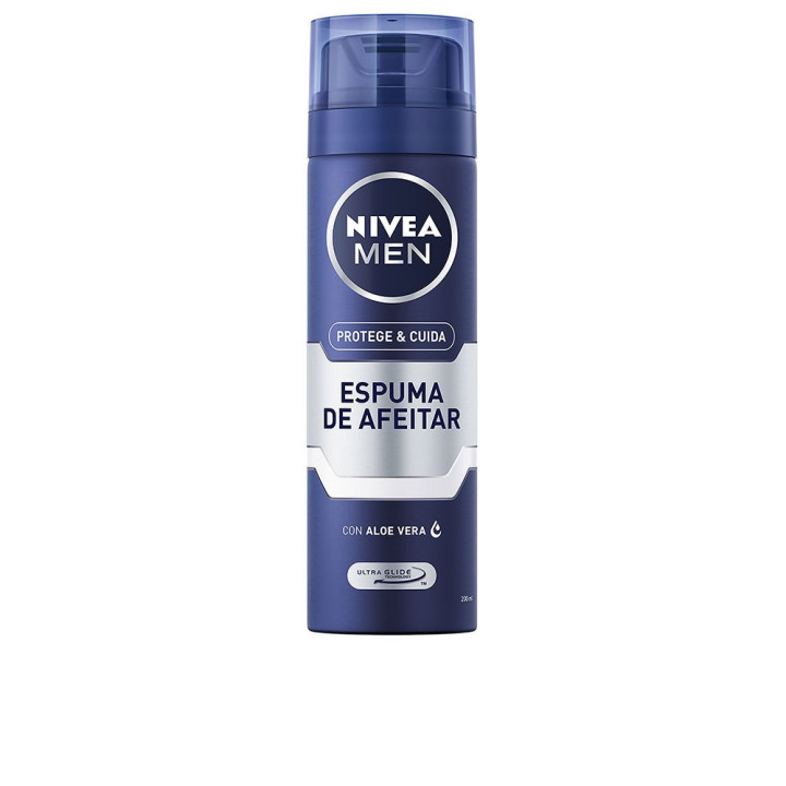 Spuma de ras hidratanta si protectoare pentru barbati NIVEA MEN PROTEGE &amp; CUIDA 200 ml