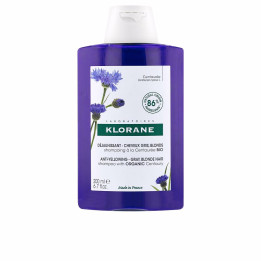 Sampon pentru neutralizarea tonurilor galbene KLORANE A LA CENTAUREA BIO 200 ml