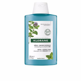 Sampon detoxifiant pentru par normal KLORANE A LA MENTA BIO 200 ml