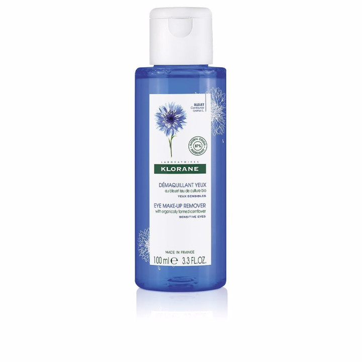 Demachiant pentru ten sensibil KLORANE ACIANO DE CULTIVO ECO 100 ml