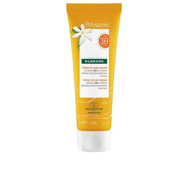 POLYSIANES MONOÏ Y TAMANU BIO sublime sun cream SPF30 50 ml