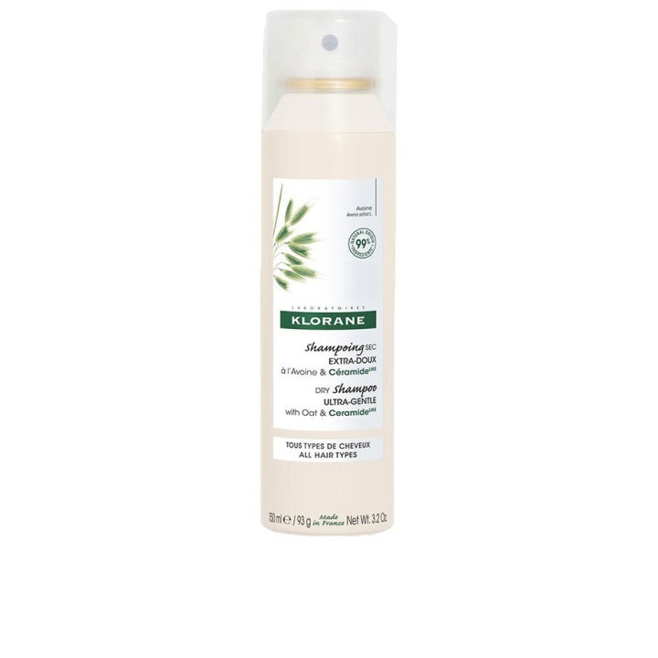 Sampon uscat formulat cu lapte de ovaz si ceramide Klorane LECHE AVENA 150 ml