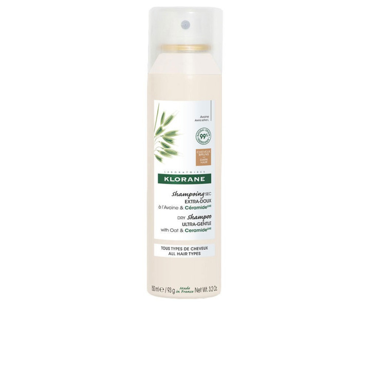 Sampon uscat formulat cu lapte de ovaz si ceramide Klorane A LA LECHE DE AVENA 150 ml