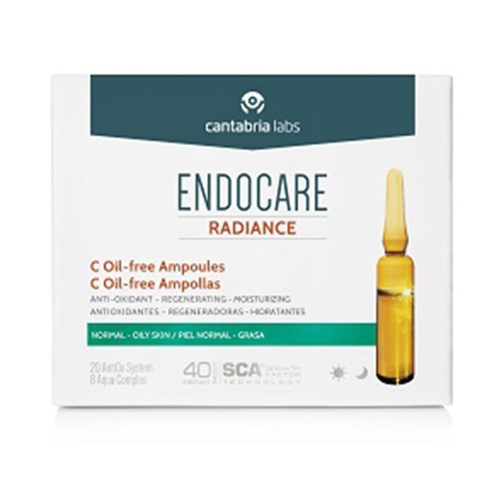 Set Fiole revitalizante pentru ten mixt si gras ENDOCARE RADIANCE C 60 ml