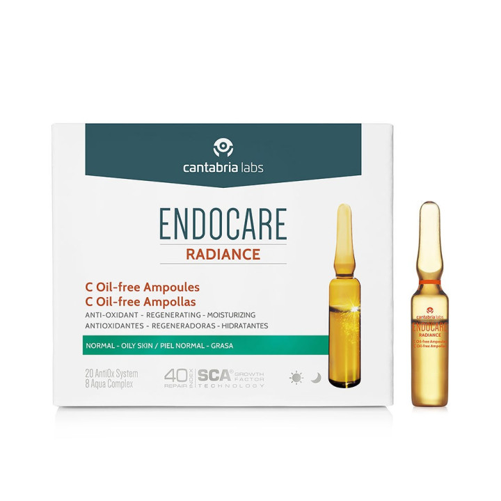 Set Fiole revitalizante pentru ten mixt si gras ENDOCARE RADIANCE C 20 ml