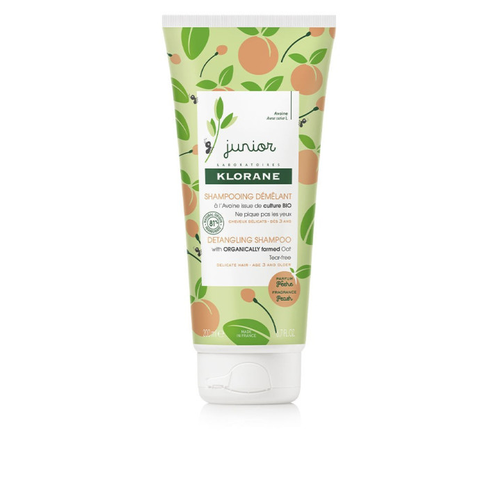 Sampon organic pentru copii cu efect de descurcare a parului KLORANE JUNIOR 200 ml