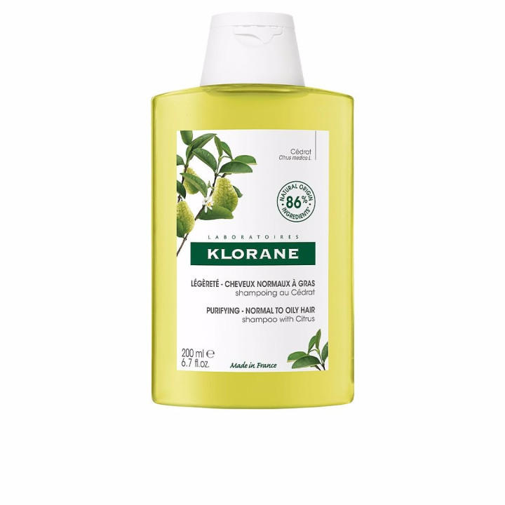 Sampon pentru par normal si gras KLORANE A LA CIDRA 200 ml