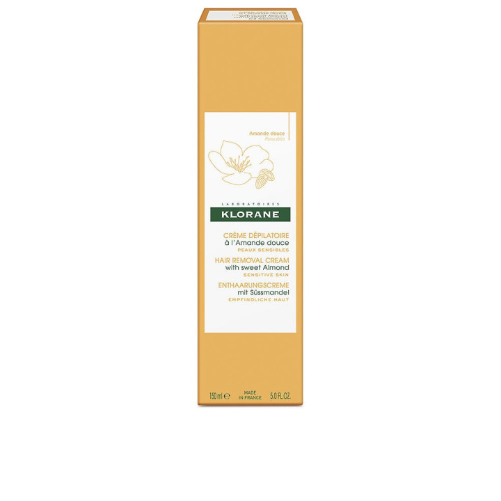 Crema depilatoare cu extract de migdale dulci KLORANE A LA ALMENDRA DULCE 150 ml