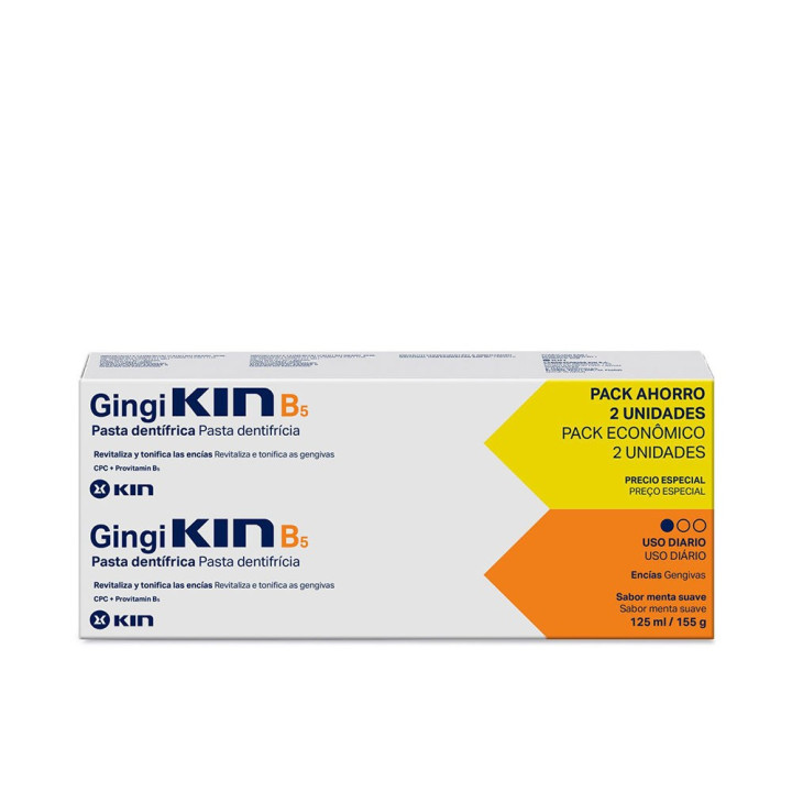 GINGIKIN B5 toothpaste pack 2 x 125 ml