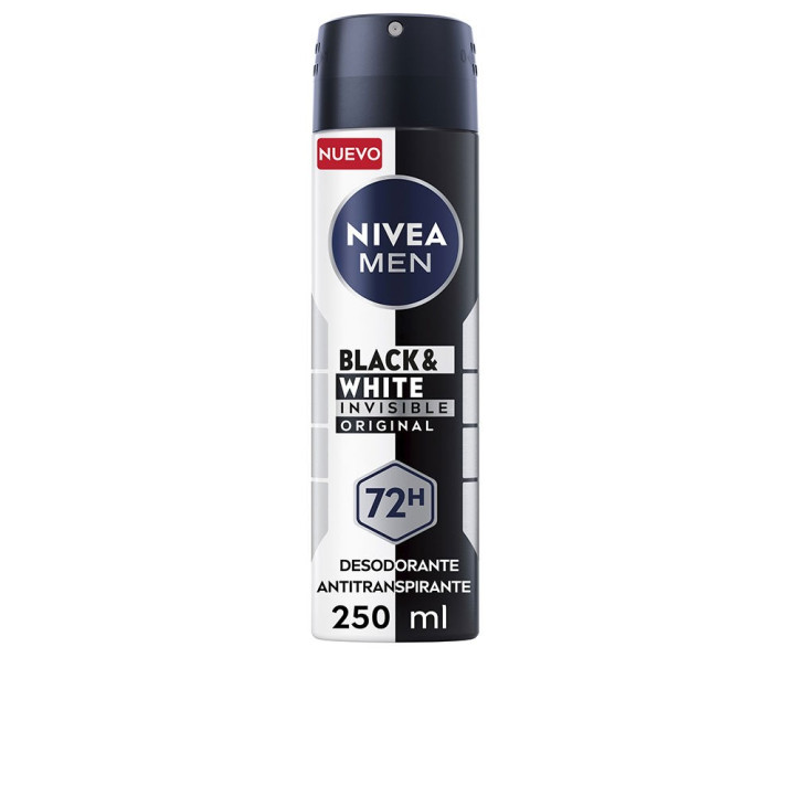 MEN BLACK &amp; WHITE INVISIBLE ORIGINAL deodorant spray 250 ml