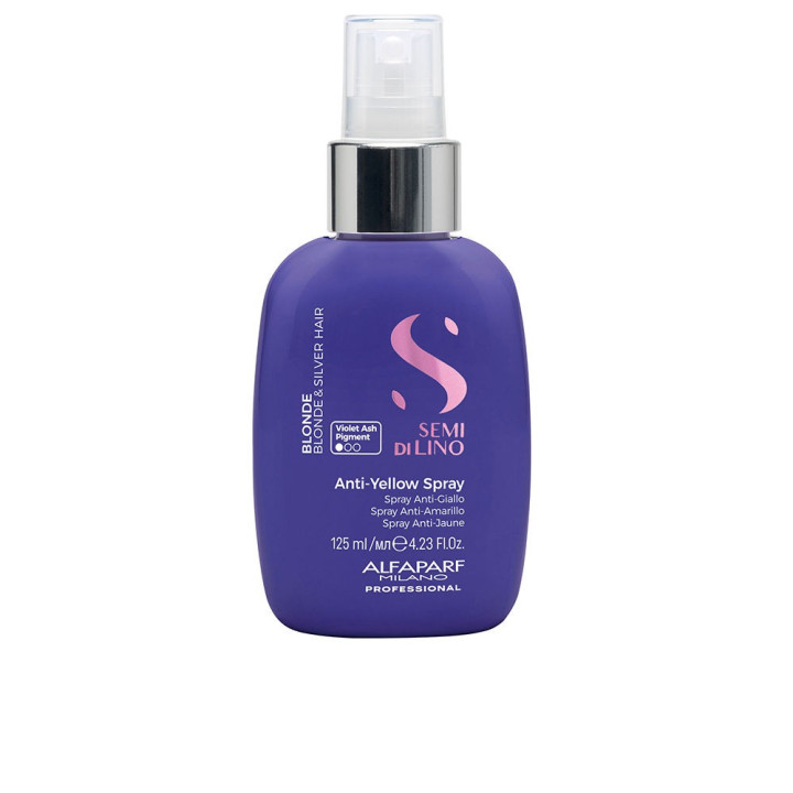 Spray neutralizant pentru parul decolorat cu efect de iluminare ALFAPARF MILANO SEMI DI LINO 125 ml