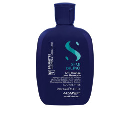 Sampon pentru parul saten si brunet ALFAPARF MILSNO SEMI DI LINO 250 ml