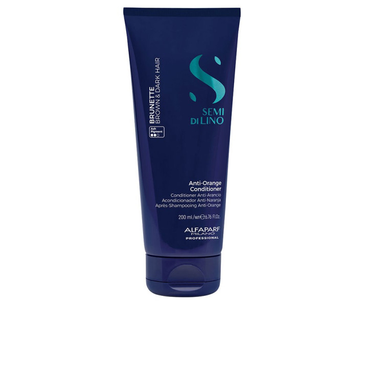 Balsam iluminator si revitalizant pentru parul saten si brunet ALFAPARF MILANO SEMI DI LINO 200 ml