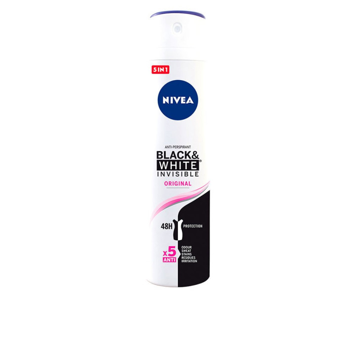 Deodorant-spray pentru femei NIVEA BLACK &amp; WHITE INVISIBLE 200 ml