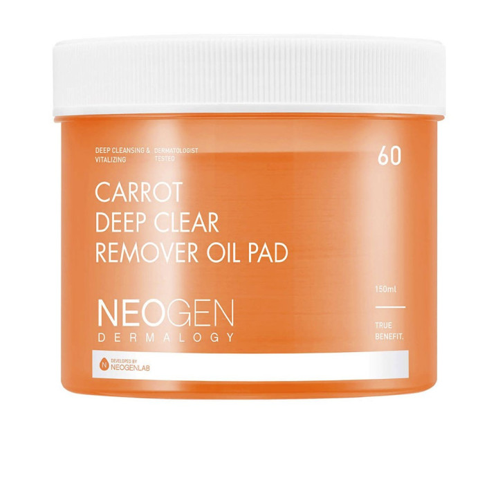 CARROT DEEP CLEAR oil remover pad 60 u