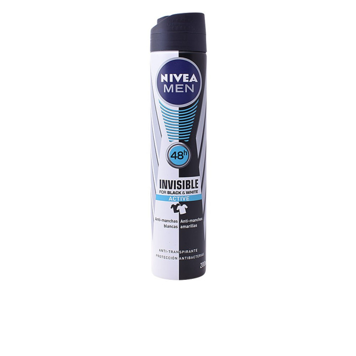 Deodorant spray pentru barbati Nivea MEN BLACK &amp; WHITE ACTIVE 200 ml 