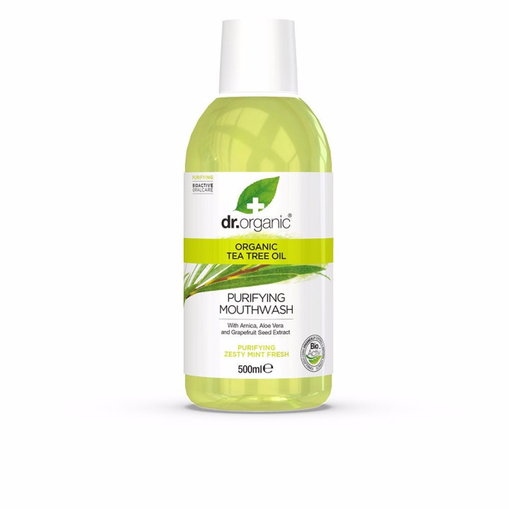 Apa de gura fara alcool dr. organic BIOACTIVE ORGANIC 500 ml