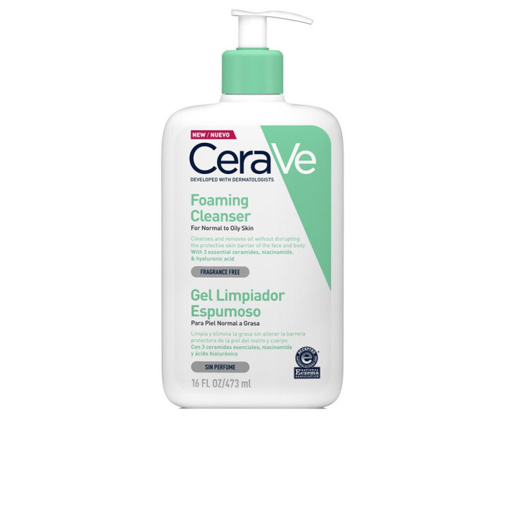 Gel spumant de curatare pentru ten CeraVe GEL LIMPIADOR 473 ml