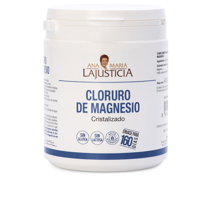 Supliment alimentar pentru relaxarea musculara Ana María Lajusticia CLORURO DE MAGNESIO 400 g