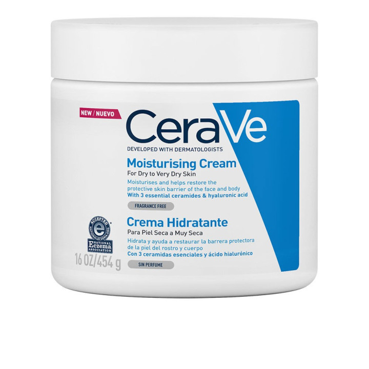 MOISTURIZING CREAM for dry to very dry skin 454 gr