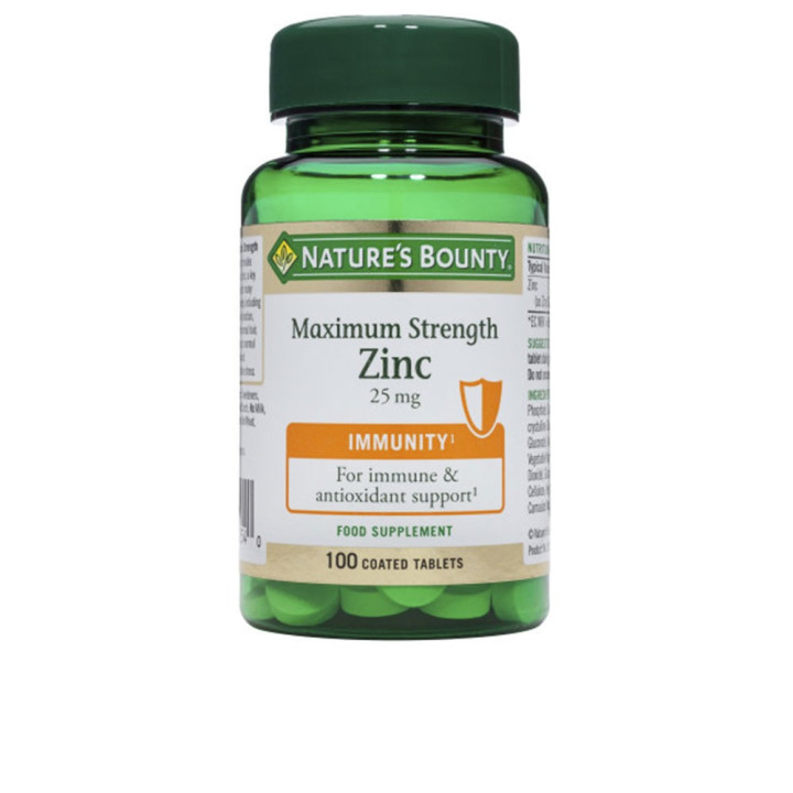 ZINC 25 mg coated tablets 100 units