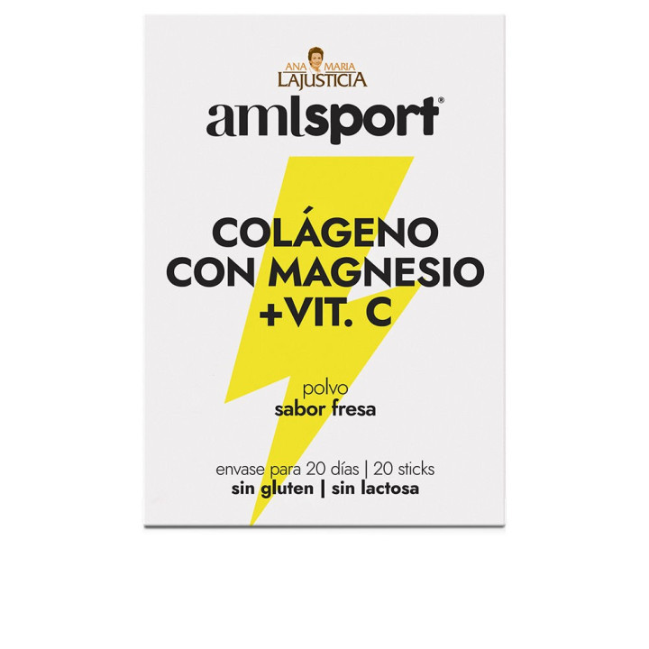 Supliment alimentar pentru cartilaj, tendoane si oase amlsport COLÁGENO CON MAGNESIO + VIT.C 20 buc