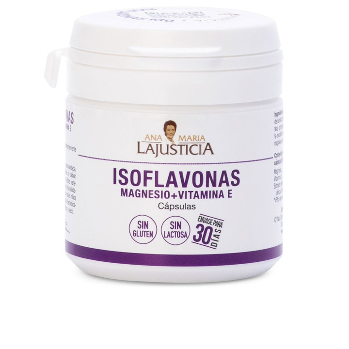 Supliment alimentar recomandat in perioada menopauzei Ana María Lajusticia ISOFLAVONAS CON MAGNESIO + VIT.E 30 buc