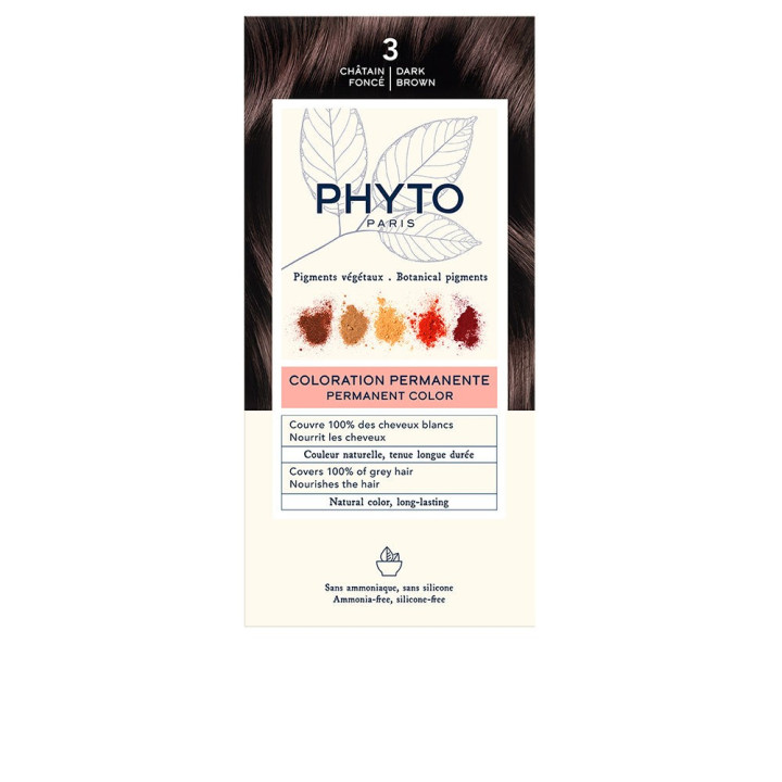 PHYTOCOLOR #3-castaño oscuro 4 u