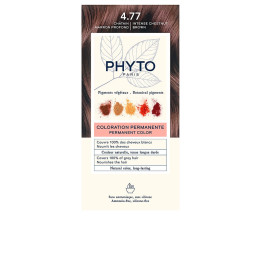 Vopsea permanenta pentru par PHYTO PARIS PHYTOCOLOR 4.77 castaniu intens 1 buc