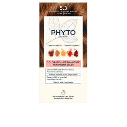 Vopsea permanenta pentru par PHYTO PARIS PHYTOCOLOR 5.3 maro auriu deschis 1 buc