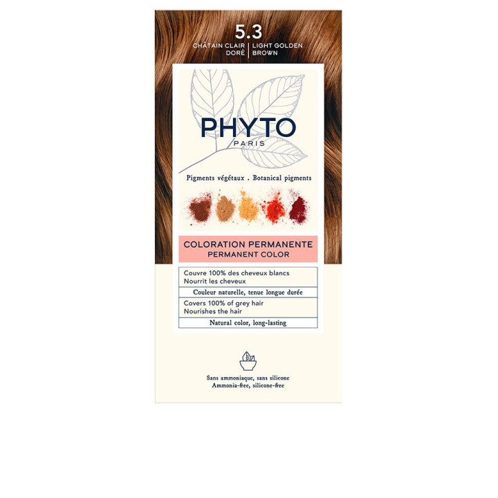PHYTOCOLOR #5.3-castaño claro dorado 4 u
