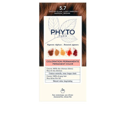 Vopsea permanenta pentru par PHYTO PARIS PHYTOCOLOR 5.7 castaniu deschis 1 buc