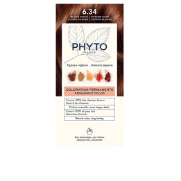 Vopsea permanenta pentru par PHYTO PARIS PHYTOCOLOR 6.34 blond cupru inchis 1 buc