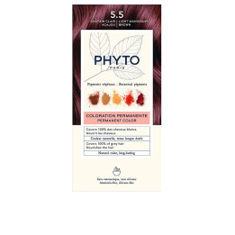 Vopsea permanenta pentru par PHYTO PARIS PHYTOCOLOR 5.5 mahon castan deschis 1 buc