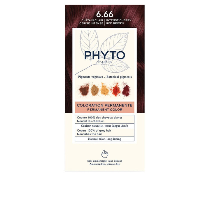 PHYTOCOLOR #6.66-Intense Light Cherry Brown 4 u