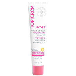 Crema faciala de zi cu factor de protectie solara TOPICREM HYDRA+ SPF50 40 ml