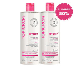 Set Apa micelara pentru ten TOPICREM HYDRA+ AGUA MICELAR SUAVE 2 x 400 ml