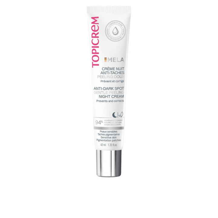 Crema faciala de noapte pentru petele pigmentare TOPICREM MELA 40 ml