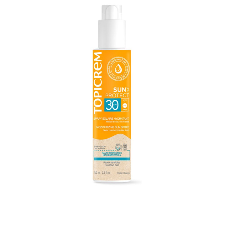 Spray cu protectie solara pentru ten si corp TOPICREM SUN PROTECT SPF30 150 ml