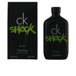 Apa de Toaleta cu vaporizator pentru barbati Calvin Klein ONE SHOCK FOR HIM 100 ml