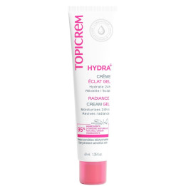 Gel facial cu efect iluminator TOPICREM HYDRA+ 40 ml