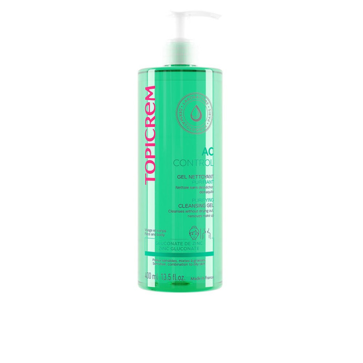 Gel de curatare pentru ten gras TOPICREM AC 400 ml