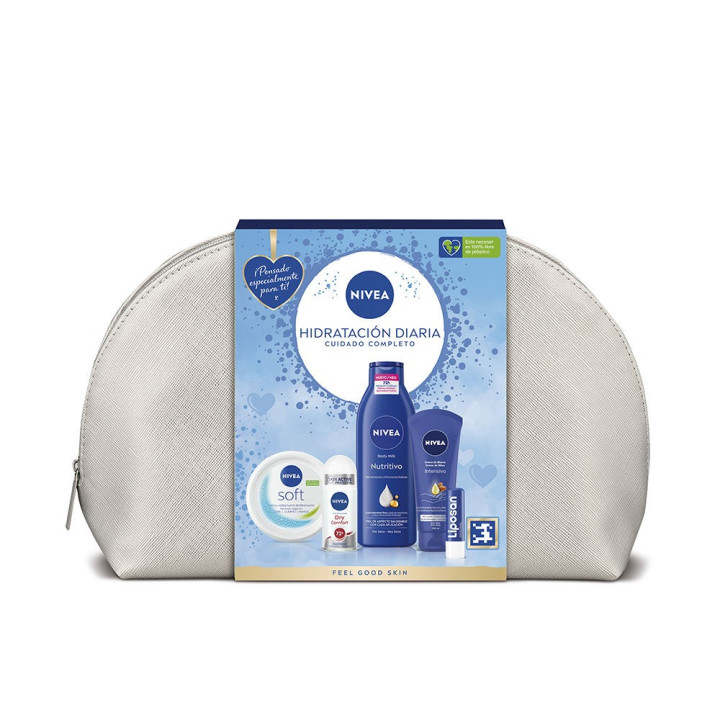 Set de hidratare zilnica pentru ten si corp NIVEA HIDRATACIÓN DIARIA 650 ml