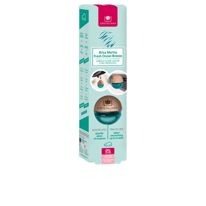 Odorizant de masina fara alcool Cristalina COCHE brisa marina 6 ml