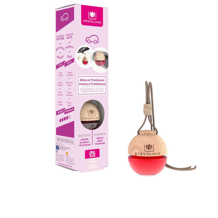 CAR air freshener 0% #blackberries and raspberries 6 gr