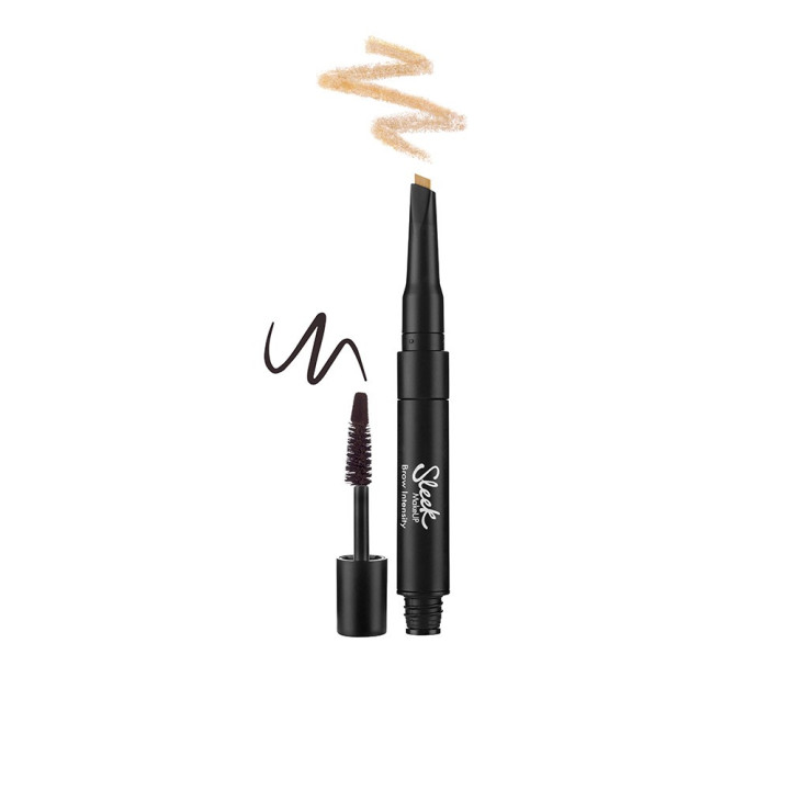 Creion de sprancene 2 in 1 Sleek BROW INTENSITY extra dark 1 buc