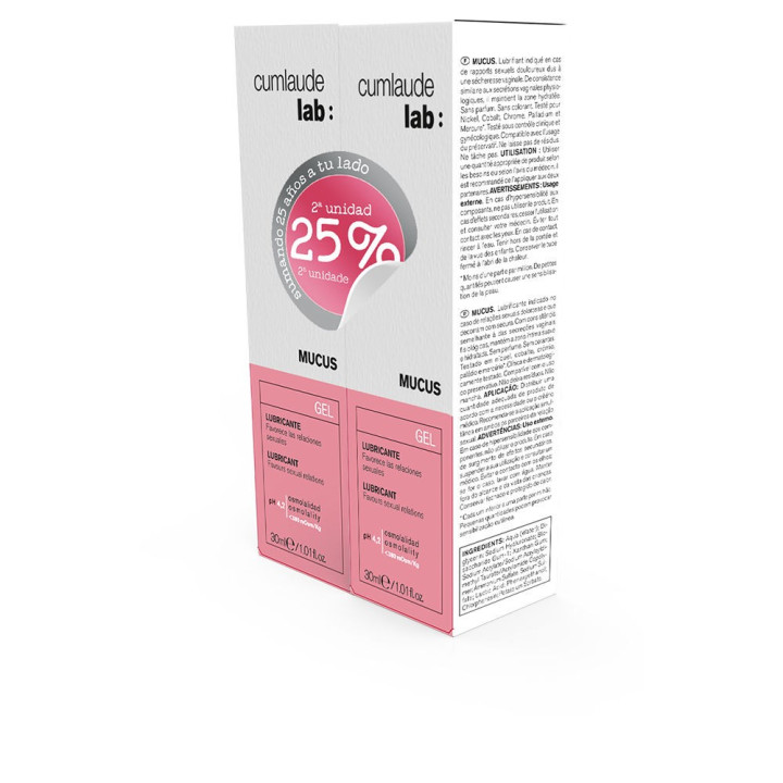 MUCUS lubricating gel pack 2 x 30 ml